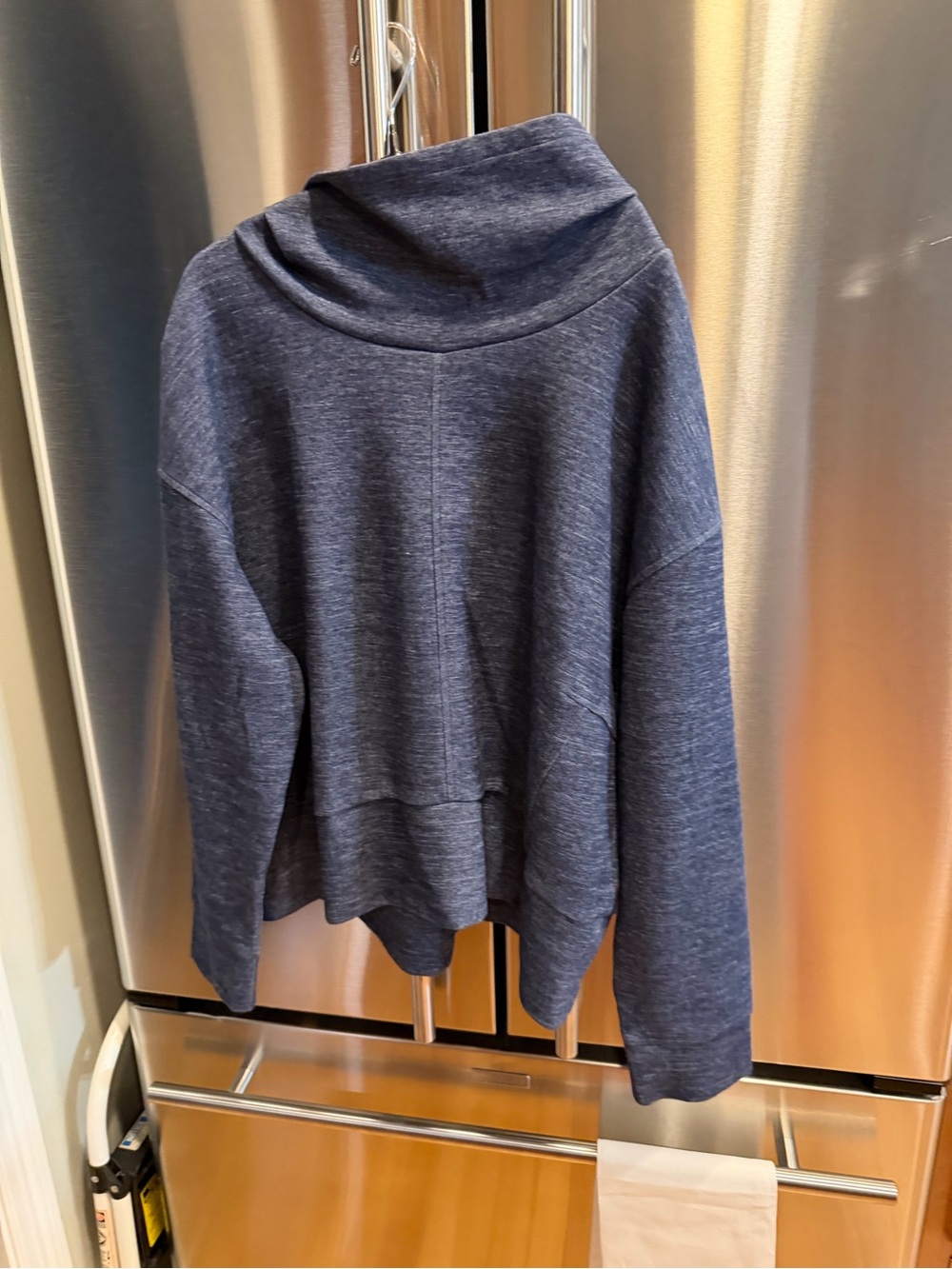 Talbots Navy Funnel Neck Sweater